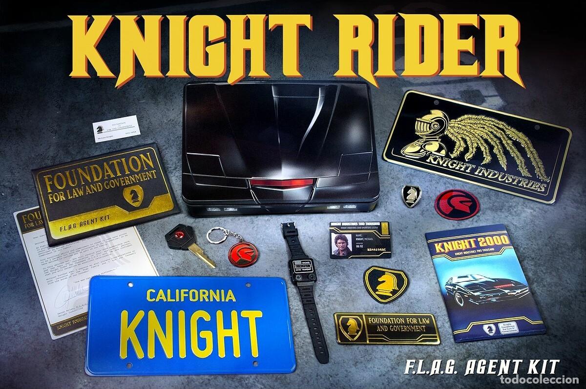 Figuras de Goma y PVC: Kit Coleccionista - Knight Rider F.L.A.G. Agent Kit