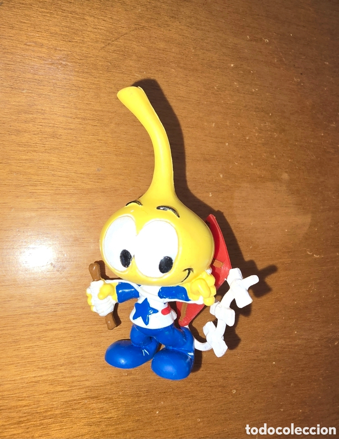 Figuras de Goma y PVC: Figura pvc goma snorkel snork snorks Applause Schleich chico cometa mu&ntilde;eco dibujos animados a&ntilde;os 80