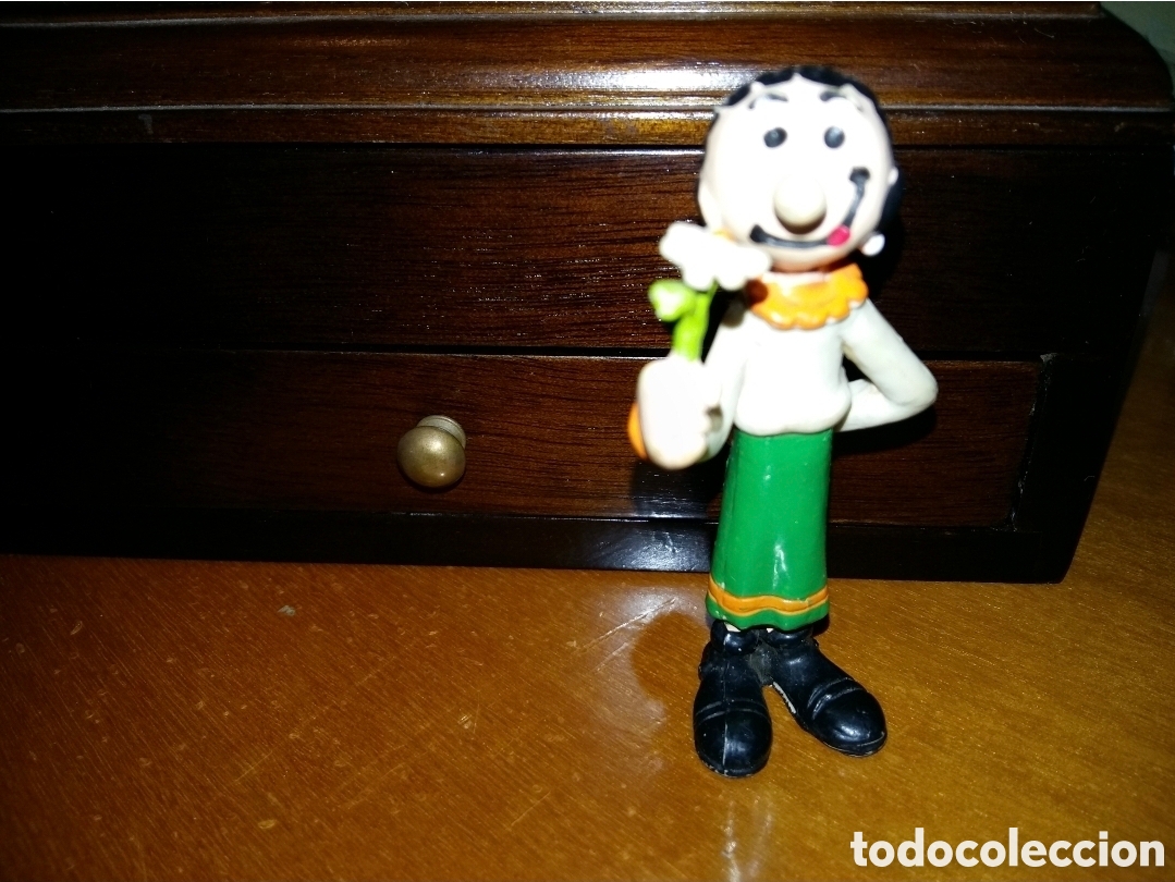 Figuras de Goma y PVC: Figura pvc goma Comics Spain Olivia de Popeye muy rara variante color