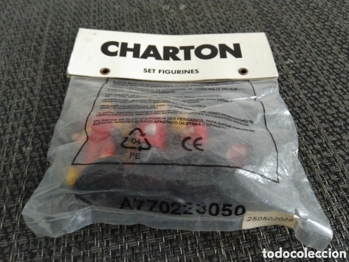 Figuras de Goma y PVC: FIGURAS PVC CHARTON SET FIGURINES MECANICOS OPERARIOS