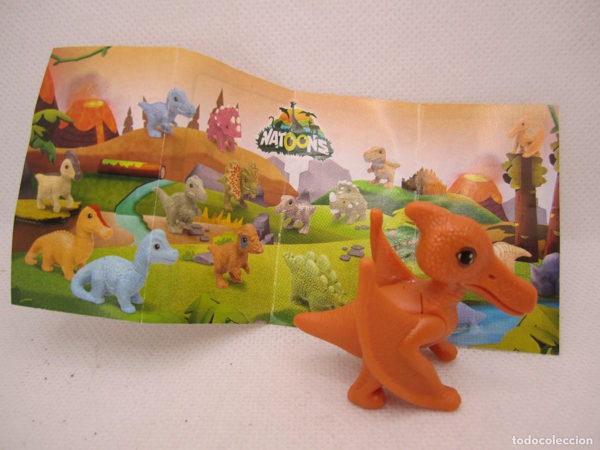 Figuras de goma Kinder: natoons kinder vc101 dinosaurio - Foto 2