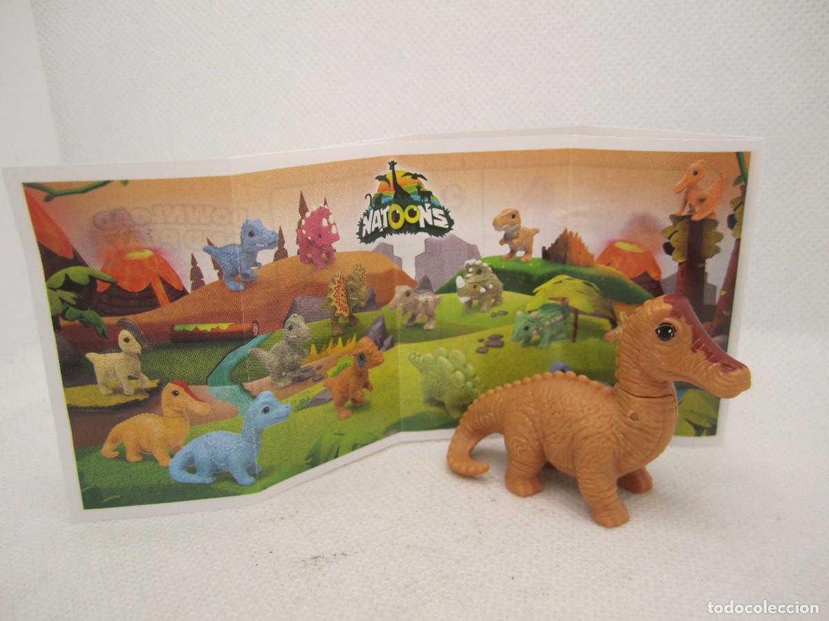 Figuras de goma Kinder: natoons kinder vc108 dinosaurio - Foto 2