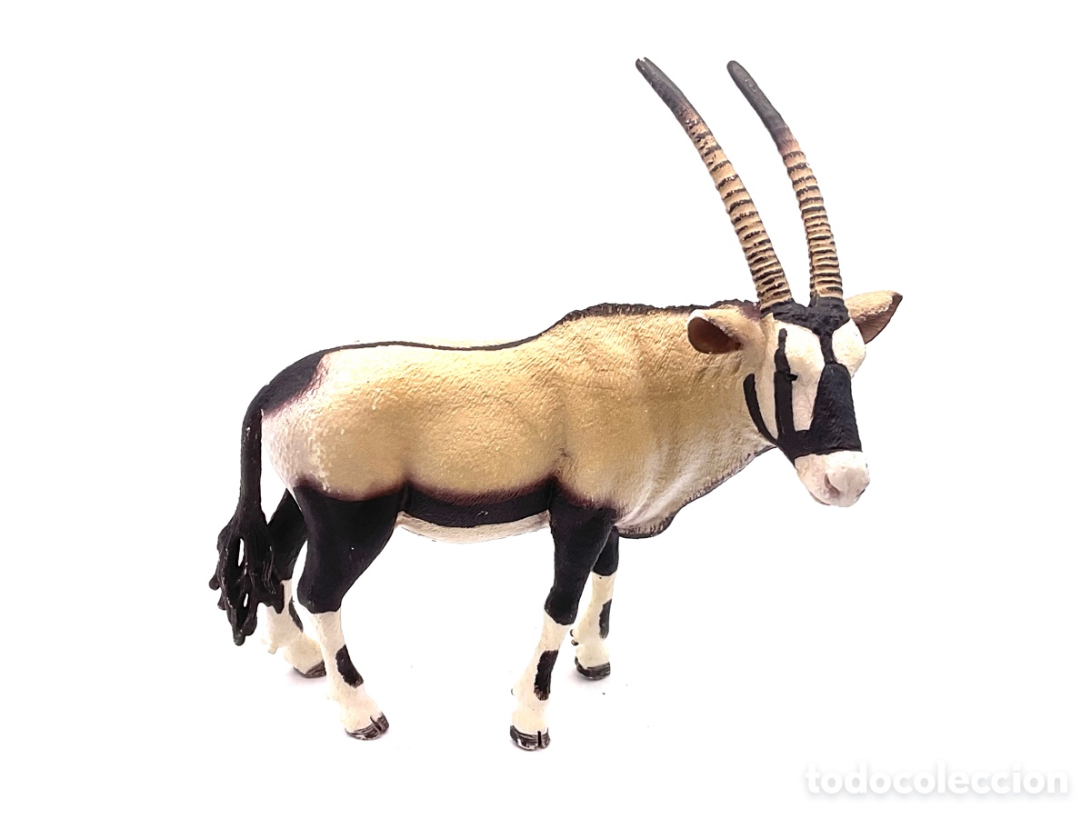 Figuras de Goma y PVC: FIGURA DE ANTILOPE ORIX . MARCA SCHLEICH.