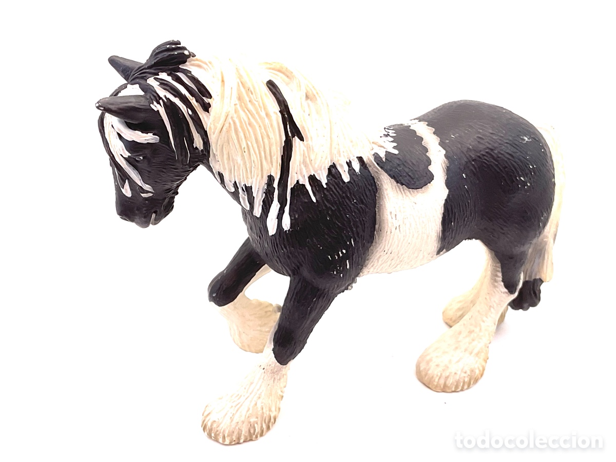 Figuras de goma y PVC: FIGURA DE SEMENTAL TINKER . MARCA SCHLEICH. - Foto 2