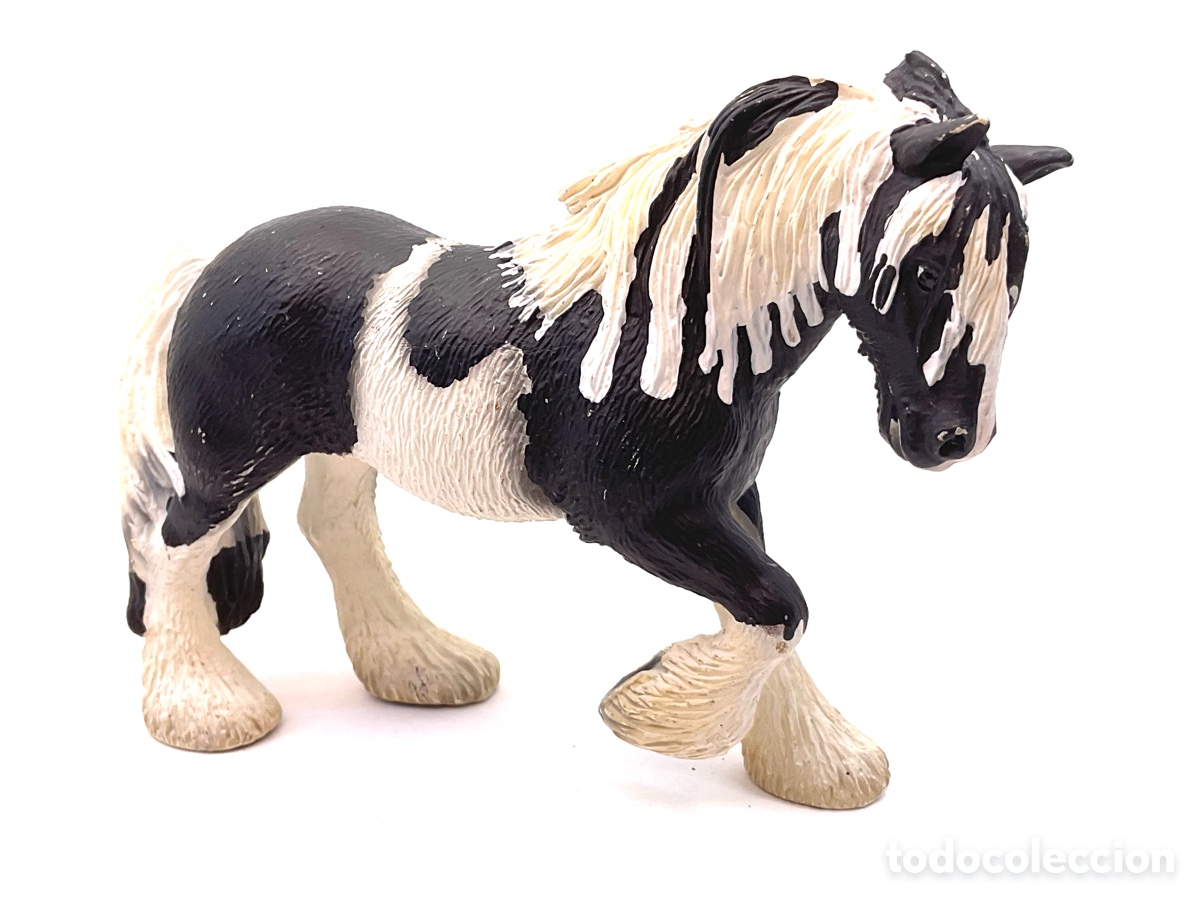 Figuras de goma y PVC: FIGURA DE SEMENTAL TINKER . MARCA SCHLEICH. - Foto 1