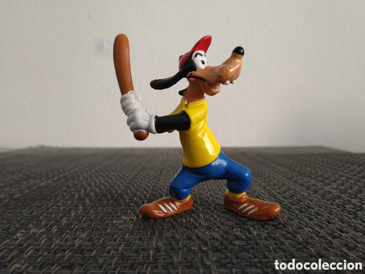 Gummi- und PVC-Figuren: FIGURA PVC GOOFY BEISBOL BASEBALL DE BULLY WALT DISNEY DIBUJOS ANIMADOS MICKEY
