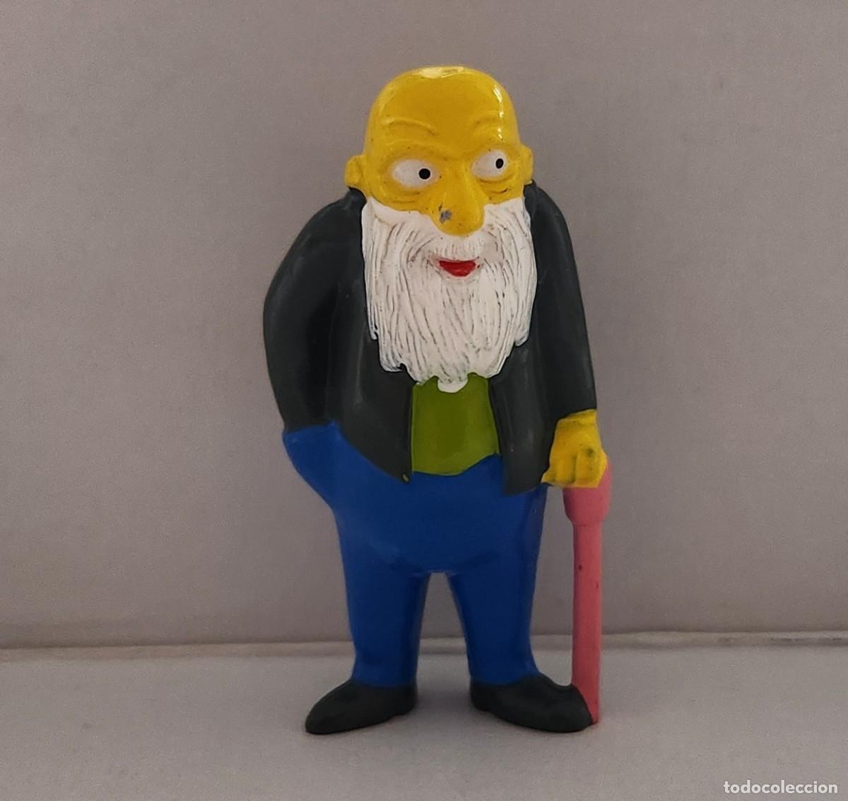 Figuras de Goma y PVC: JASPER - LOS SIMPSONS promo Miniatura Huevo de Chocolate JACK Argentina 2004 Matt Groening