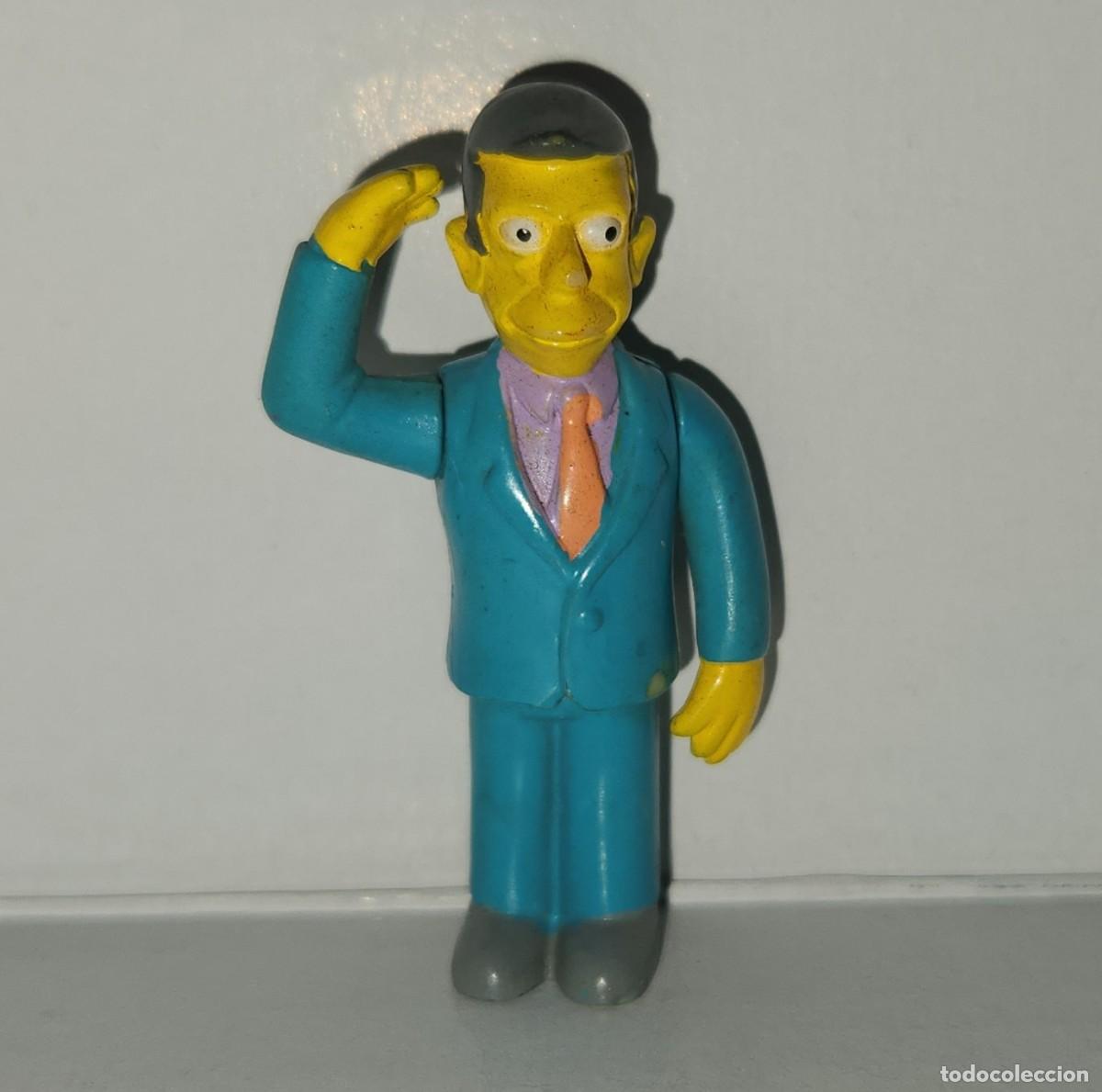 Figuras de Goma y PVC: SKINNER - LOS SIMPSONS promo Miniatura Huevo de Chocolate JACK Argentina 2004 Matt Groening