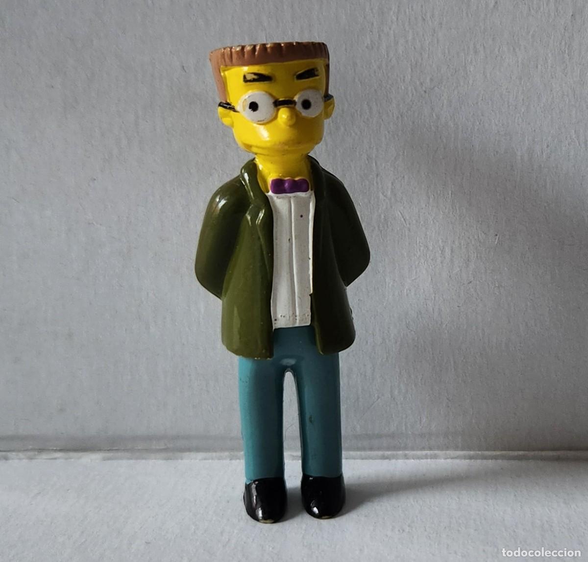 Figuras de Goma y PVC: SMITHERS - LOS SIMPSONS promo Miniatura Huevo de Chocolate JACK Argentina 2004 Matt Groening
