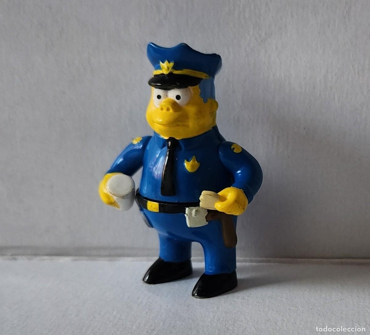 Figuras de Goma y PVC: JEFE GORGORY LOS SIMPSONS promo Miniatura Huevo de Chocolate JACK Argentina 2004 Matt Groening