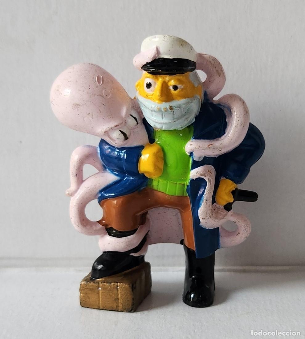 Figuras de Goma y PVC: CAPITAN McALLISTER LOS SIMPSONS promo Miniatura Huevo de Chocolate JACK Argentina 2005 Matt Groening