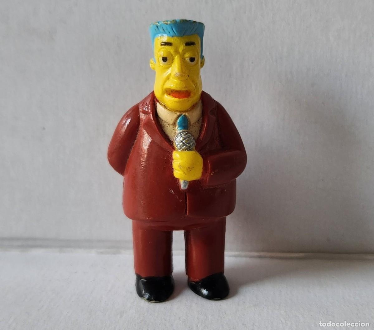 Figuras de Goma y PVC: KENT BROCKMAN - LOS SIMPSONS promo Miniatura Huevo de Chocolate JACK Argentina 2005 Matt Groening