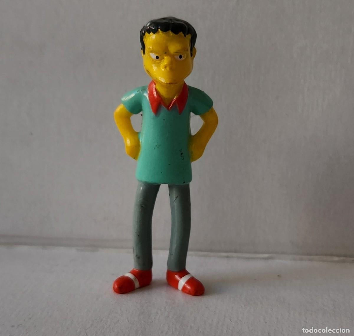 Figuras de Goma y PVC: MOE bowling - LOS SIMPSONS promo Miniatura Huevo de Chocolate JACK Argentina 2007 Matt Groening