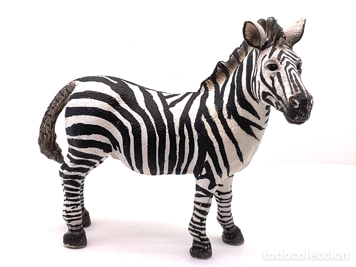 Figuras de Goma y PVC: FIGURA EN GOMA / PVC DE CEBRA . MARCA SCHEICH.