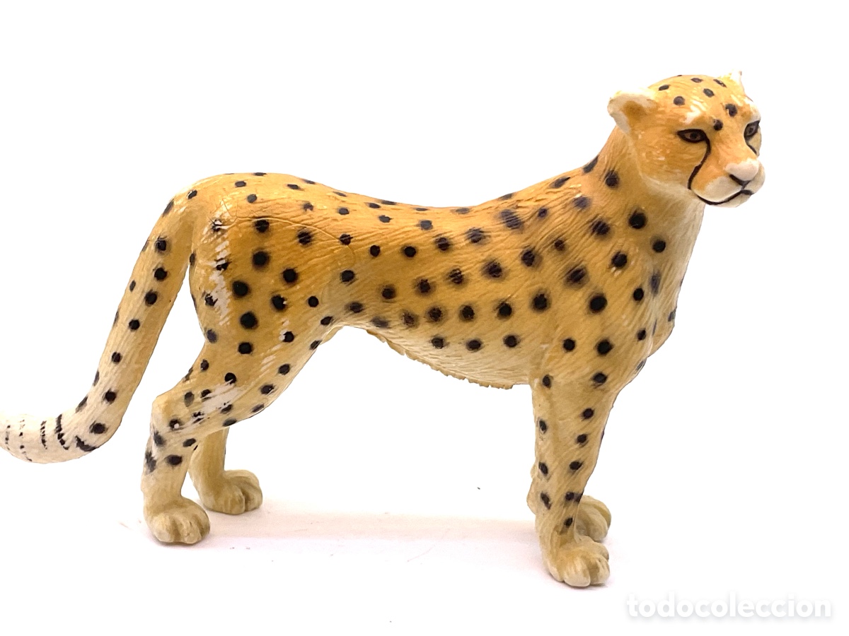Figuras de goma y PVC: FIGURA EN GOMA / PVC DE GUEPARDO . MARCA SCHEICH. - Foto 1