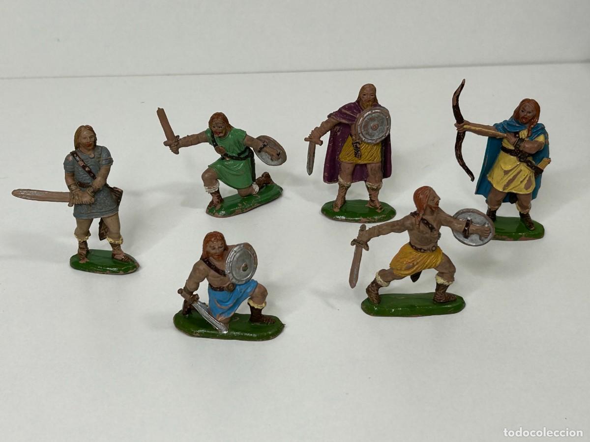 Figuras de Goma y PVC: FIGURAS JECSAN,REAMSA ,PECH LOTE VIKINGOS GOMA