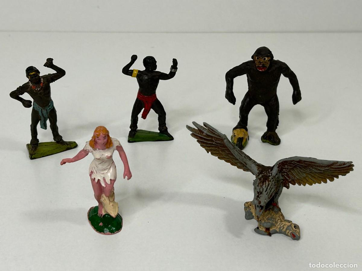 Figuras de Goma y PVC: FIGURAS JECSAN,REAMSA ,PECH LOTE TARZ&Aacute;N GOMA