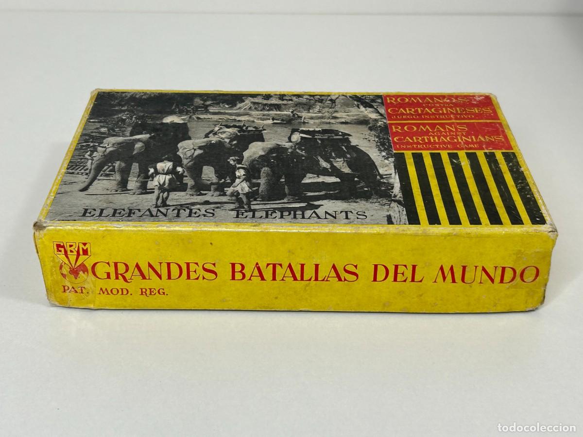 Figuras de Goma y PVC: FIGURAS JECSAN,REAMSA ,PECH CARTAGINESES ELEFANTES CAJA GRANDES BATALLAS DEL MUNDO PL&Aacute;STICO