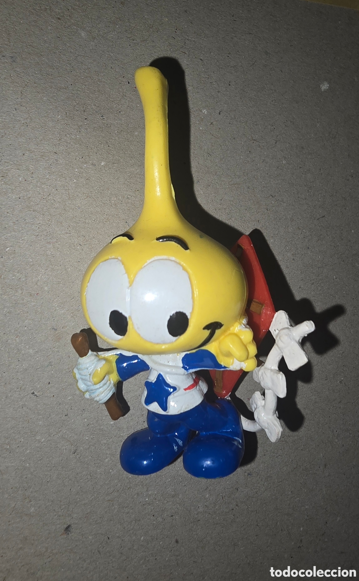 Figuras de Goma y PVC: Figura pvc goma snorkel snork snorks Applause Schleich chico cometa mu&ntilde;eco dibujos animados a&ntilde;os 80