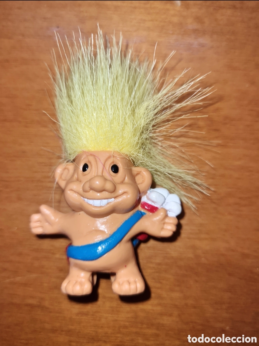 Figuras de Goma y PVC: Figura pvc goma Trol Trols Trolls golf para l&aacute;piz cereales Weetos mu&ntilde;eco colecci&oacute;n antiguo premium