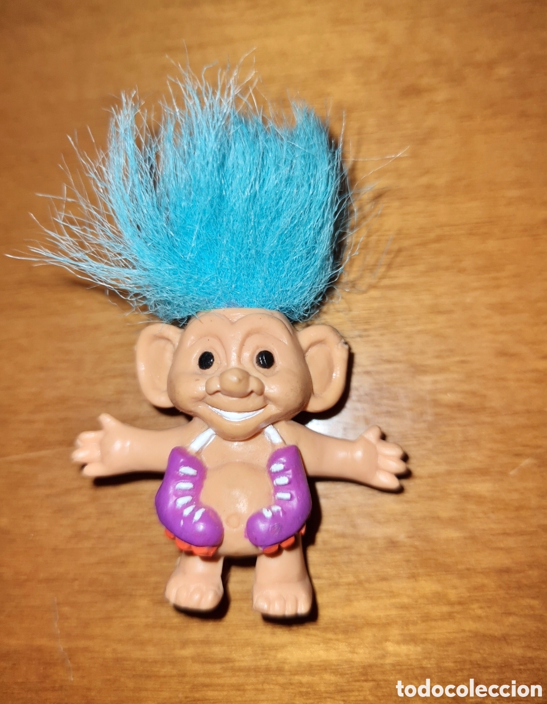 Figuras de Goma y PVC: Figura pvc goma Trol Trols Trolls patinaje para l&aacute;piz cereales Weetos mu&ntilde;eco colecci&oacute;n antiguo