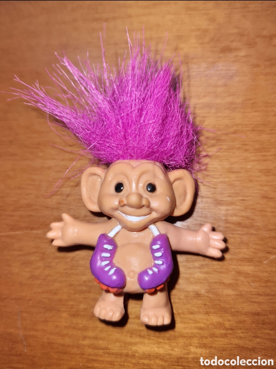 Figuras de Goma y PVC: Figura pvc goma Trol Trols Trolls patinaje para l&aacute;piz cereales Weetos mu&ntilde;eco colecci&oacute;n antiguo