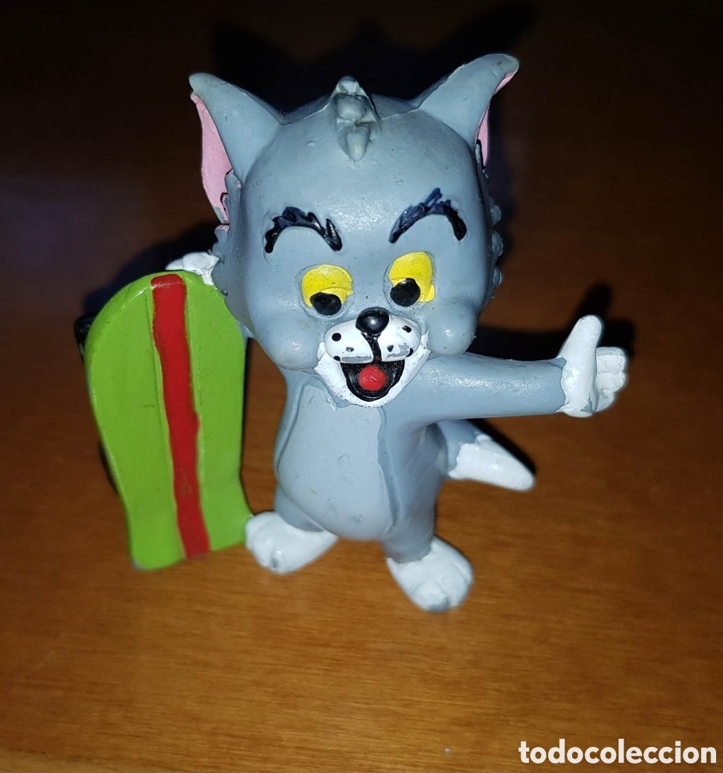 Figuras de Goma y PVC: Figura pvc goma Tom y Jerry gato Comics Spain 1992 Turner mu&ntilde;eco colecci&oacute;n dibujos animados