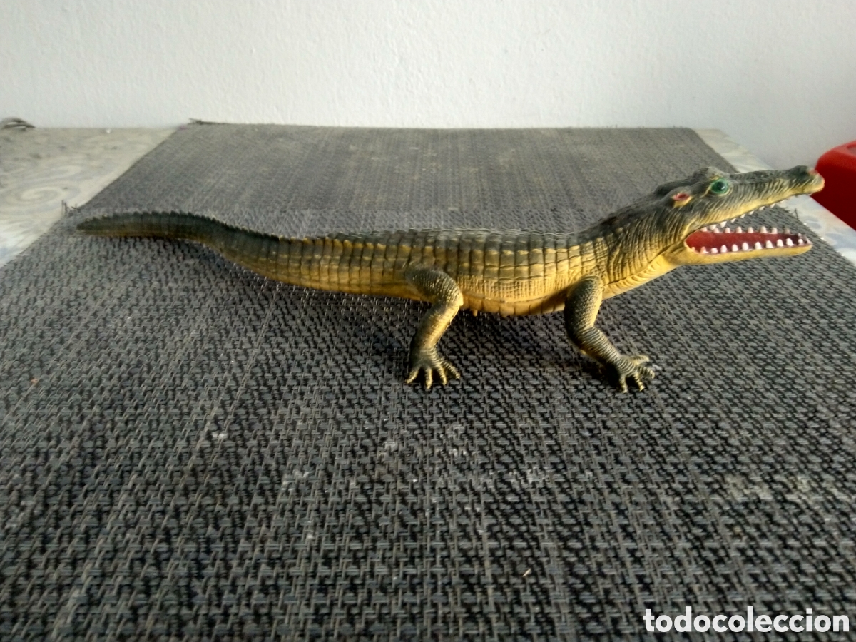 Figuras de Goma y PVC: FIGURA PVC ANIMAL IMPERIAL COCODRILO