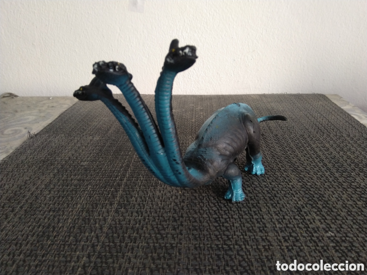 Figuras de Goma y PVC: FIGURA PVC ANIMAL DRAGON DE TRES CABEZAS