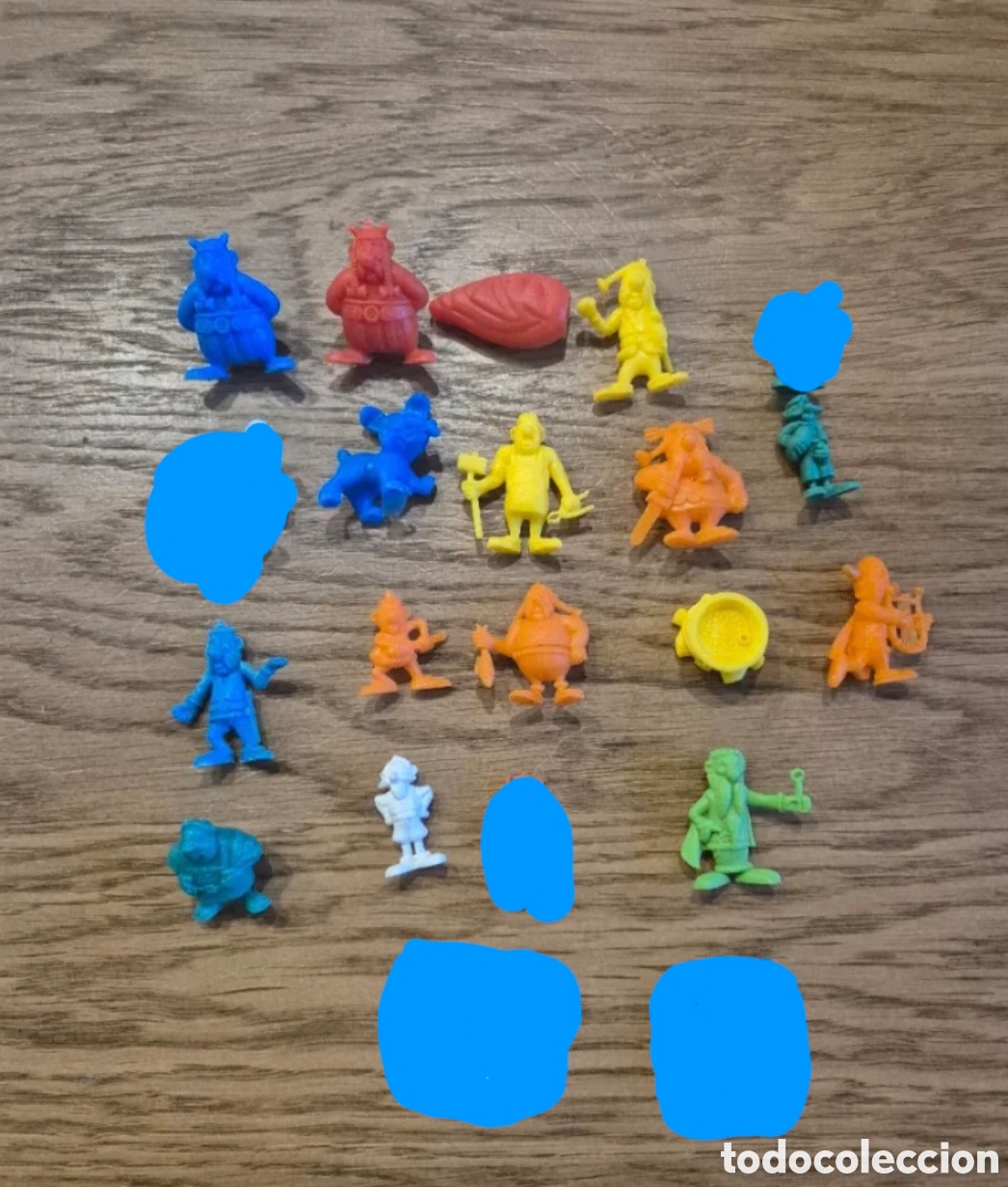 Figuras de Borracha e PVC: Figuras asterix y obelix dunkin la unidad