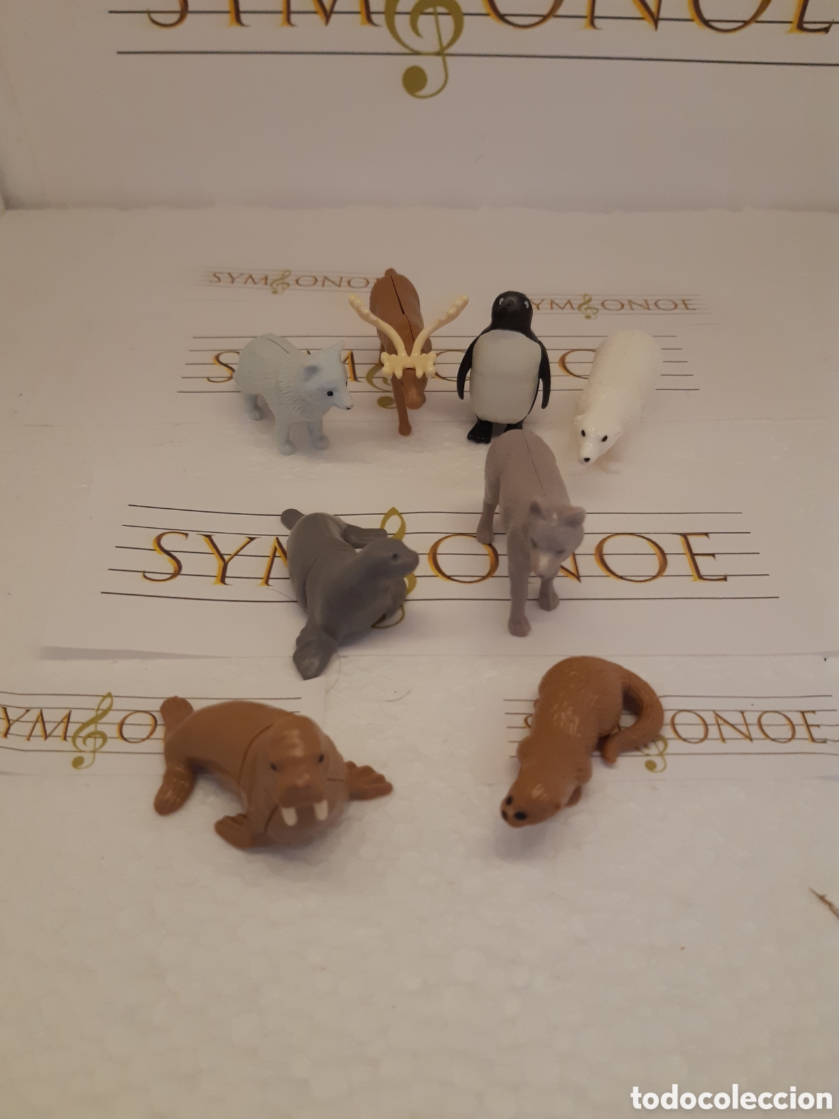 Figuras de Goma Kinder: Colecci&oacute;n completa Natoons kinder sorpresa animales ping&uuml;ino nutria