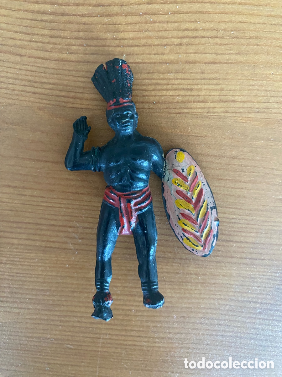 Figuras de Goma y PVC: Guerrero negro &Aacute;frica salvaje alca Capell