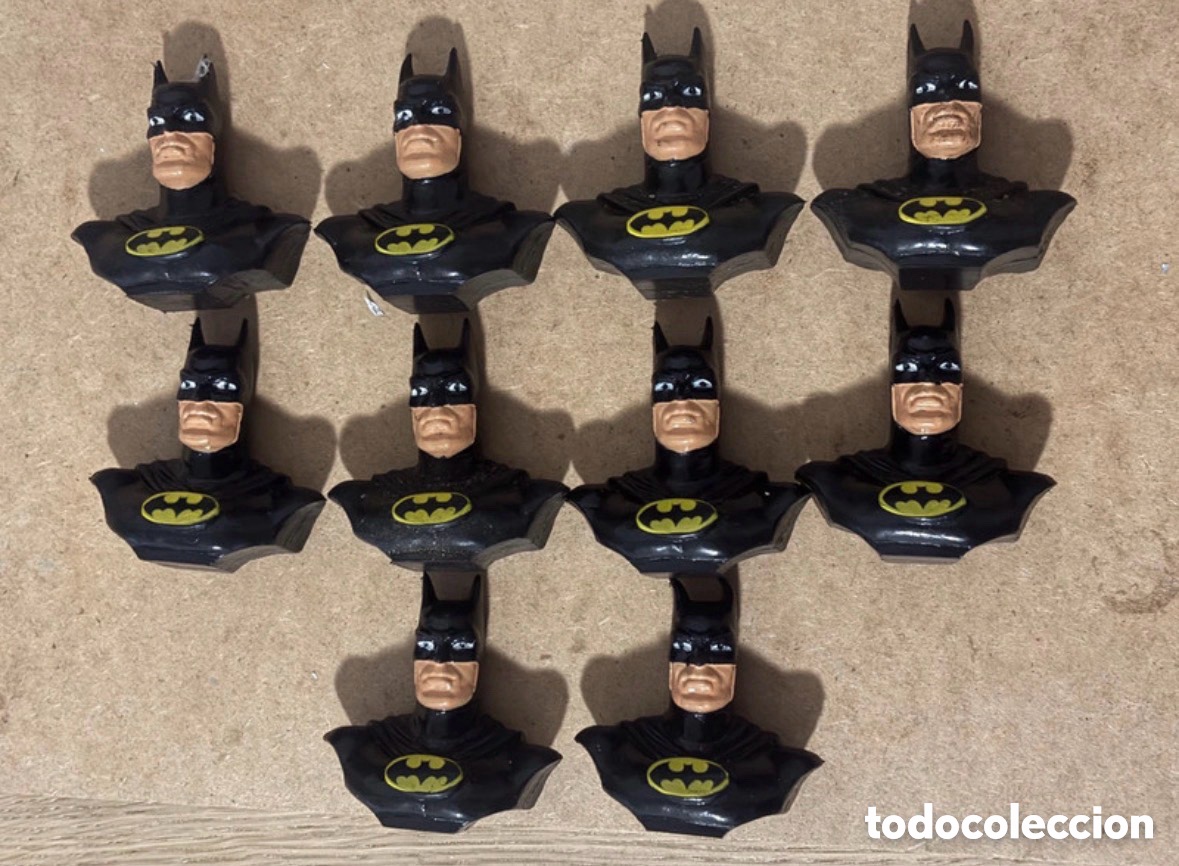 Figuras de Goma y PVC: Lote 10 figuras goma PVC Batman Bully DC C&oacute;mics