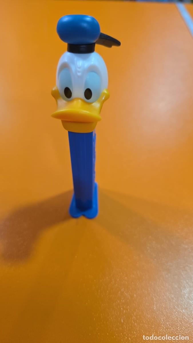 Figuras de Goma y PVC Dispensador PEZ: Dispensador PEZ Pato Donald