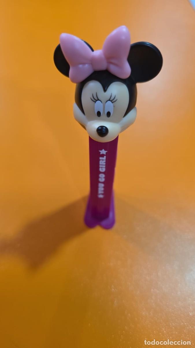 Figuras de Goma y PVC Dispensador PEZ: Dispensador Pez Minnie &rdquo;You Go Girl&rdquo;