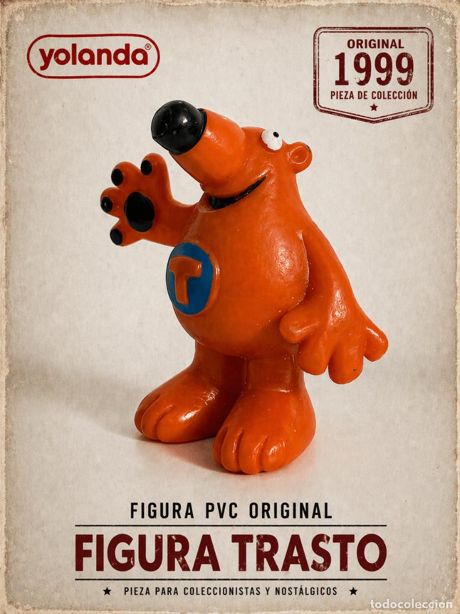 Figuras de Goma y PVC: Trasto PVC figura parque de atracciones de Madrid 1999