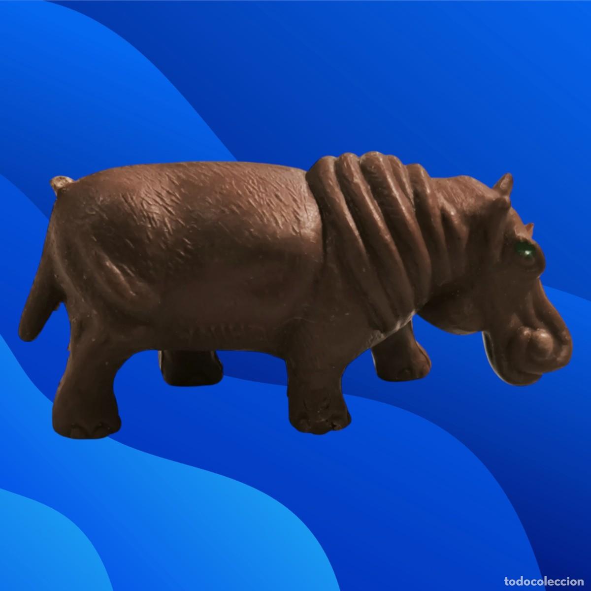 Figuras de Goma y PVC: Figura De Hipop&oacute;tamo de Juguete &ndash; Animal Decorativo De Colecci&oacute;n