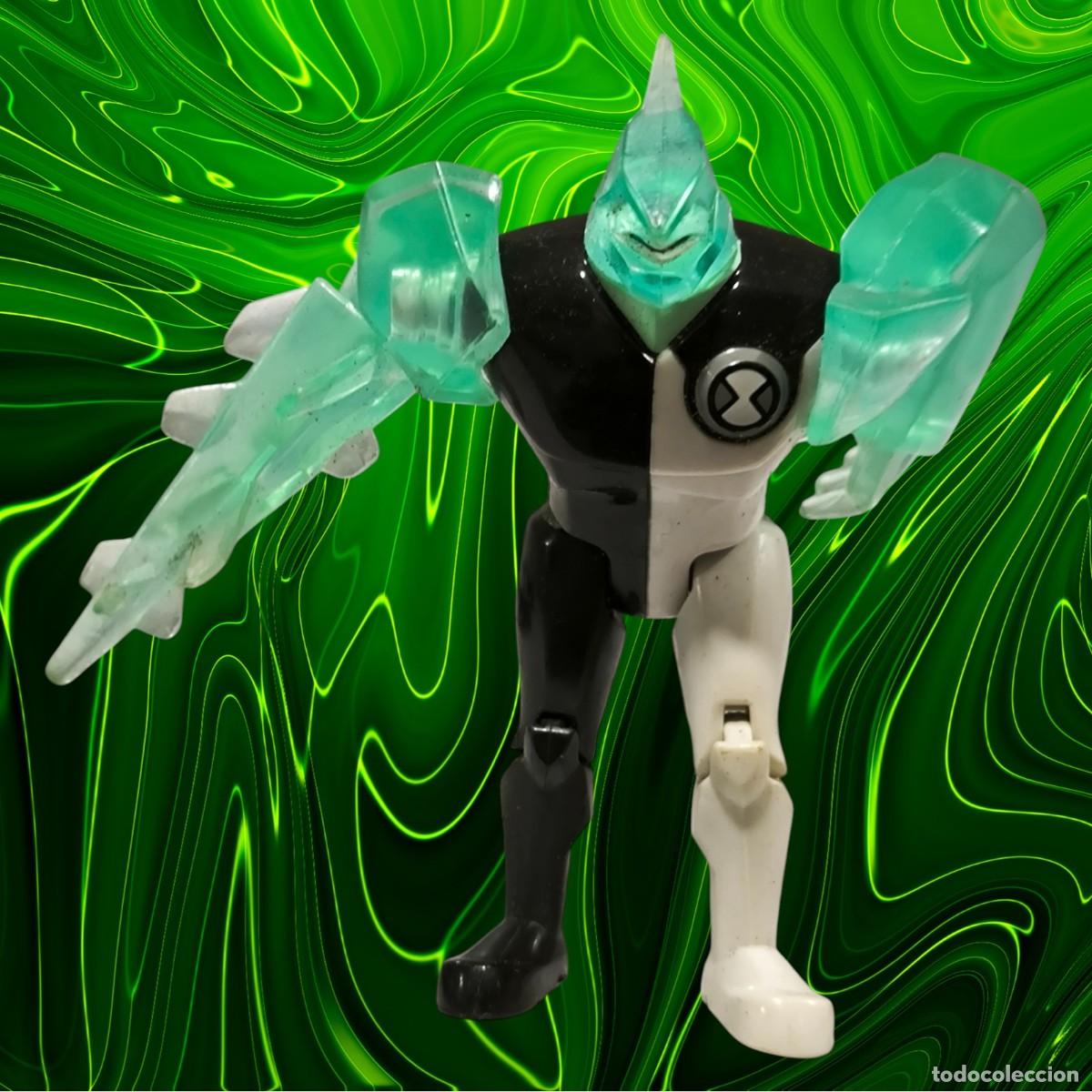 Gummi- und PVC-Figuren: Figura Articulada Ben 10 Alien &ndash; Personaje Con Brazos Translucidos