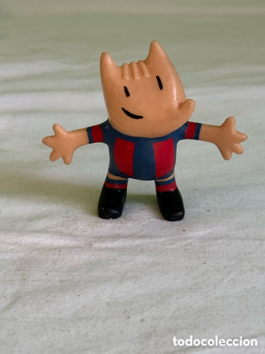 Figuras de Goma y PVC: MU&Ntilde;ECO COBI FC BARCELONA OLIMPIADAS BARCELONA 92 FIGURA PVC