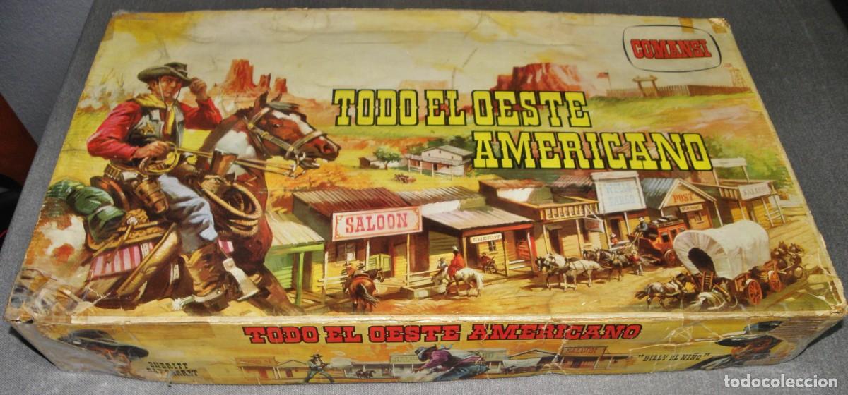 Figuras de Borracha e PVC: COMANSI CAJA TODO EL OESTE AMERICANO,LA PRIMERA, MADERA Y CART&Oacute;N