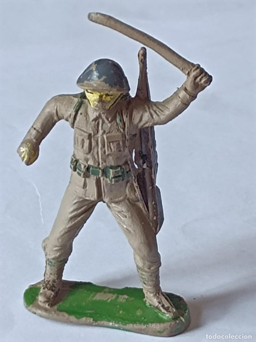 Figuras de Goma y PVC: SOLDADO JAPON&Eacute;S JECSAN EN GOMA - SERIE JAPONESES INFANTER&Iacute;A