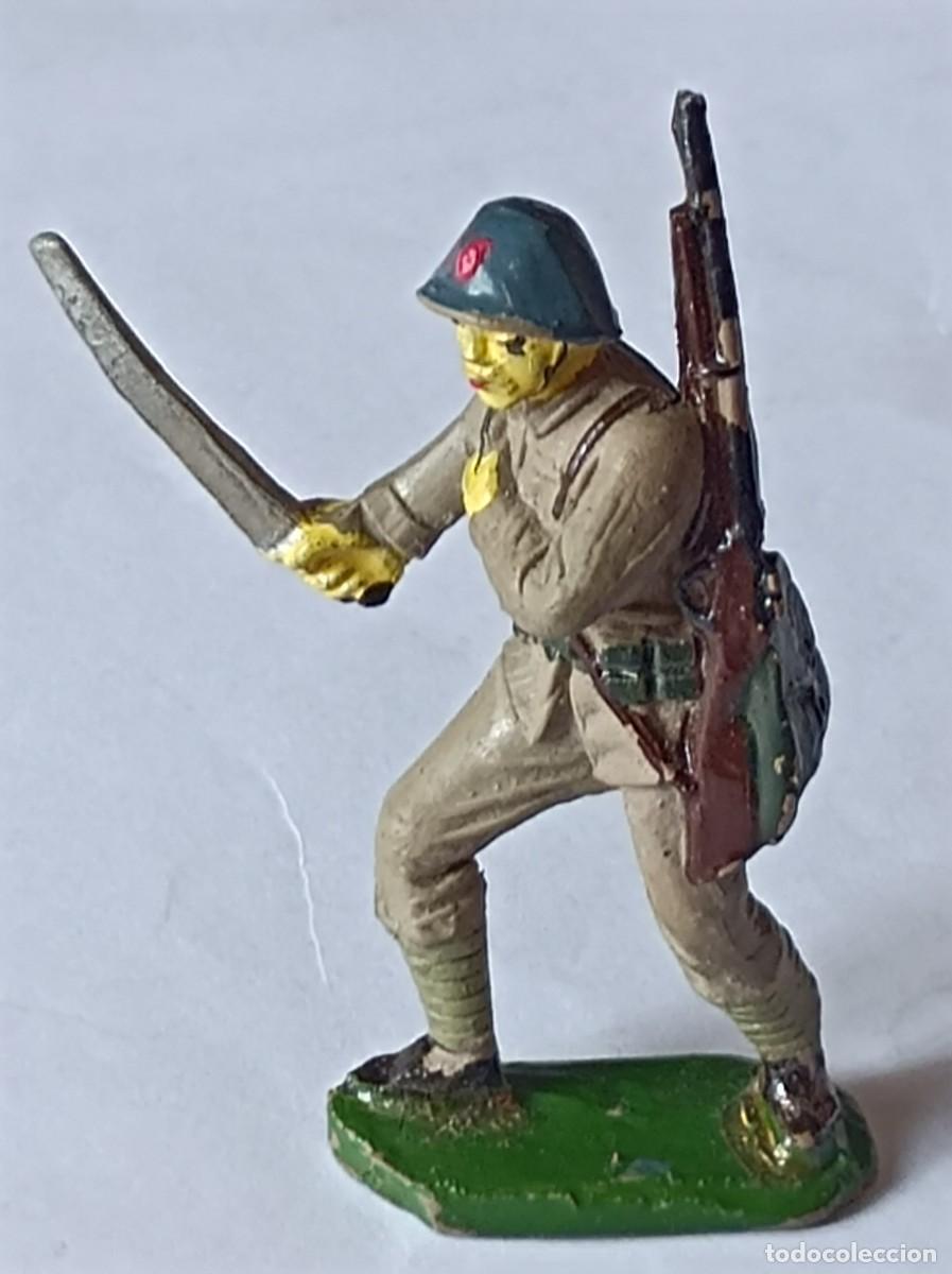 Figuras de Goma y PVC: SOLDADO JAPON&Eacute;S JECSAN EN GOMA - SERIE JAPONESES INFANTER&Iacute;A