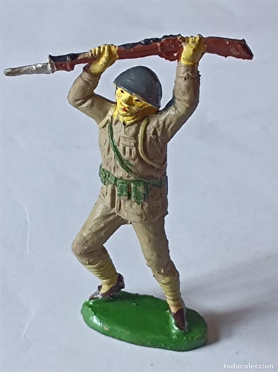 Figuras de Goma y PVC: SOLDADO JAPON&Eacute;S JECSAN EN GOMA - SERIE JAPONESES INFANTER&Iacute;A