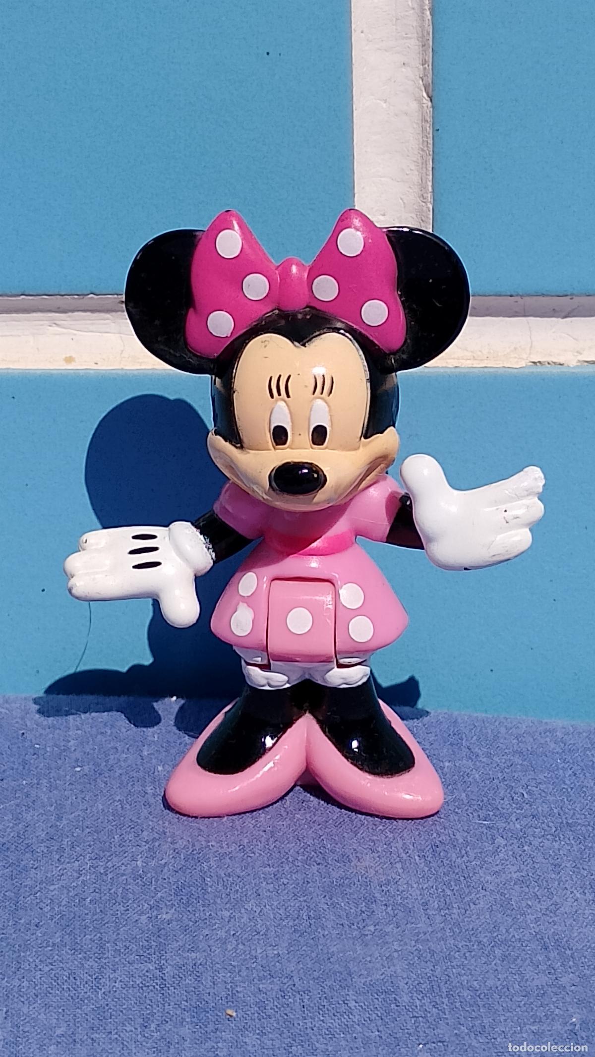 Figuras de Goma y PVC: Figurita Minnie Mouse articulada de 8 cm de Walt Disney