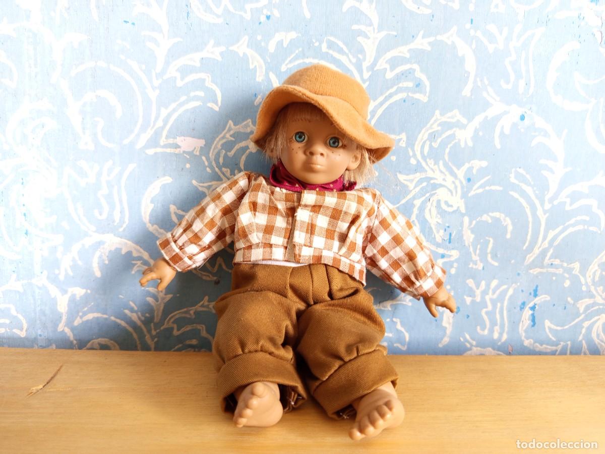 Figuras de Goma y PVC: Mu&ntilde;eco Gestitos ni&ntilde;o Vintage.