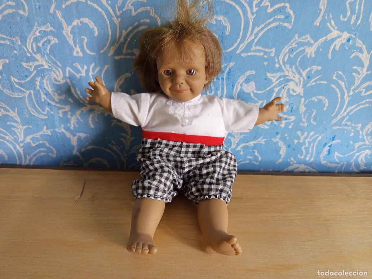 Figuras de Goma y PVC: Mu&ntilde;eco Gestitos ni&ntilde;o Vintage