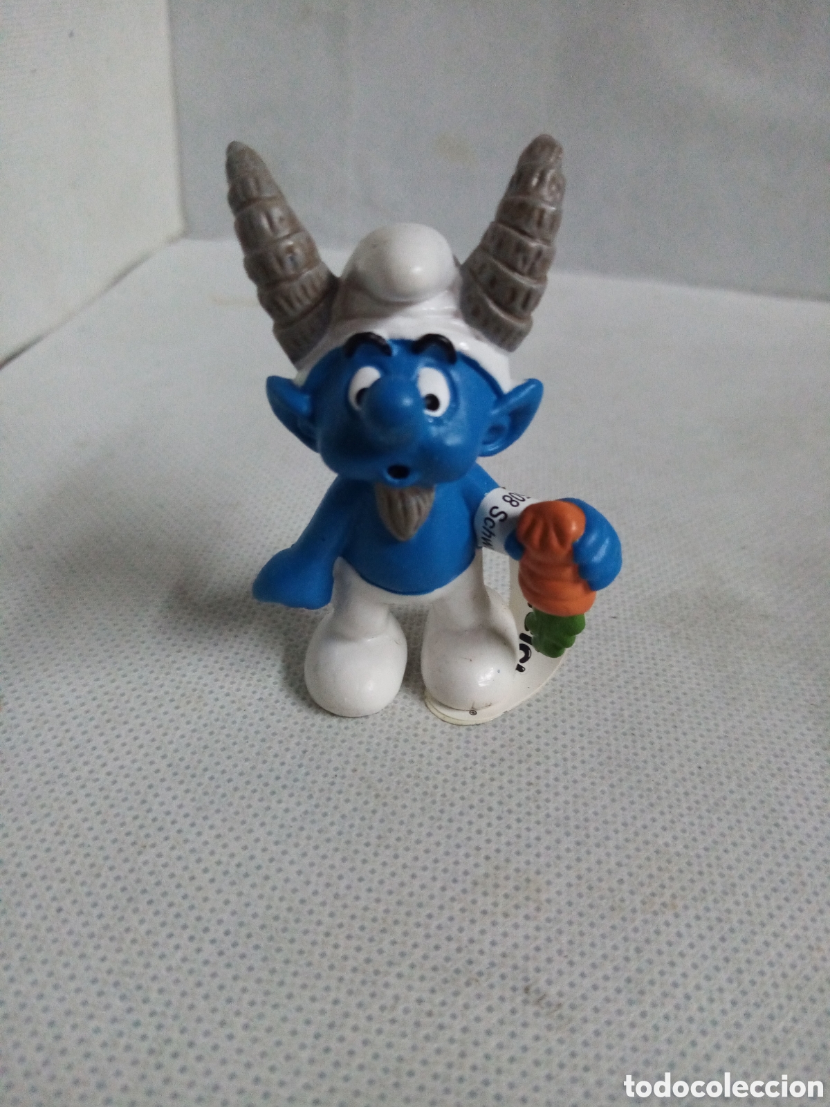 Figuras de Goma y PVC: Figura pvc pitufos hor&oacute;scopo