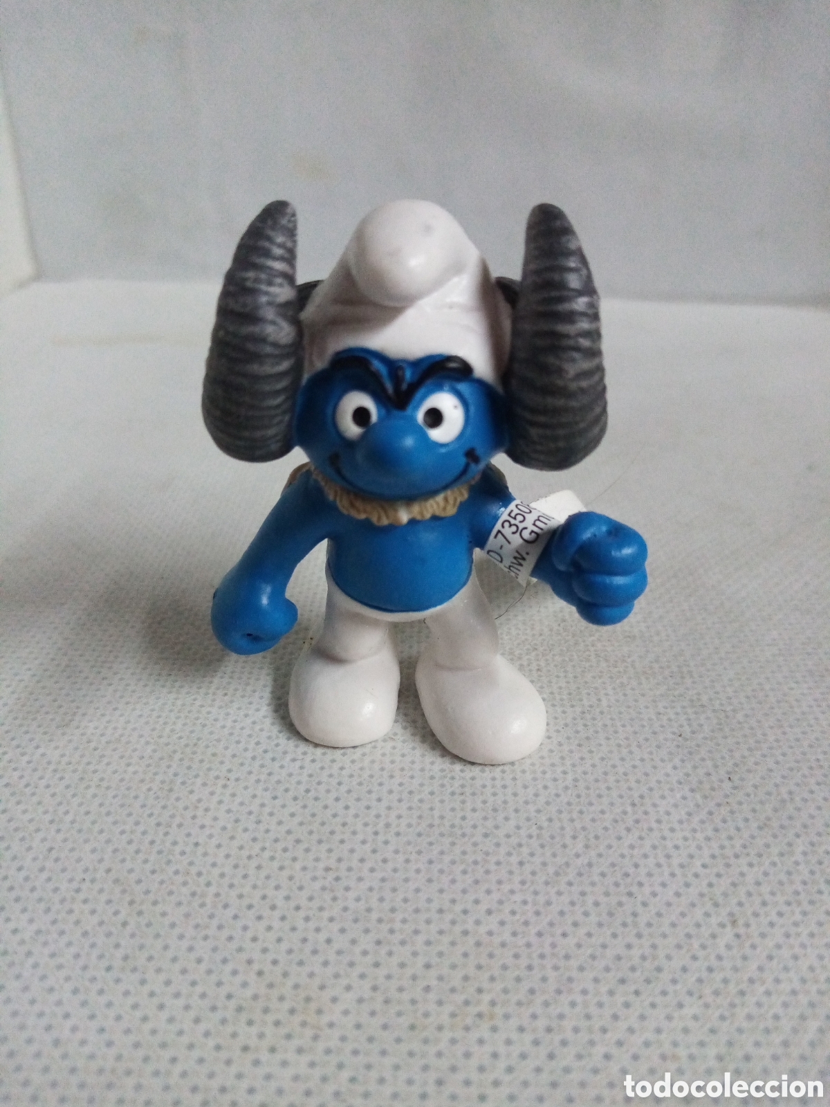 Figuras de Goma y PVC: Figura pvc pitufos hor&oacute;scopo