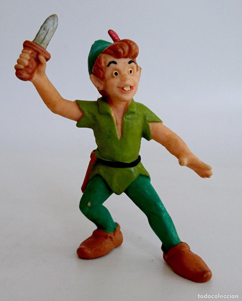 Figuras de Goma y PVC: FIGURA DE GOMA PVC DE PETER PAN DE DISNEY BULLYLAND MIDE DE ALTO UNOS 7,5 CM BULLY