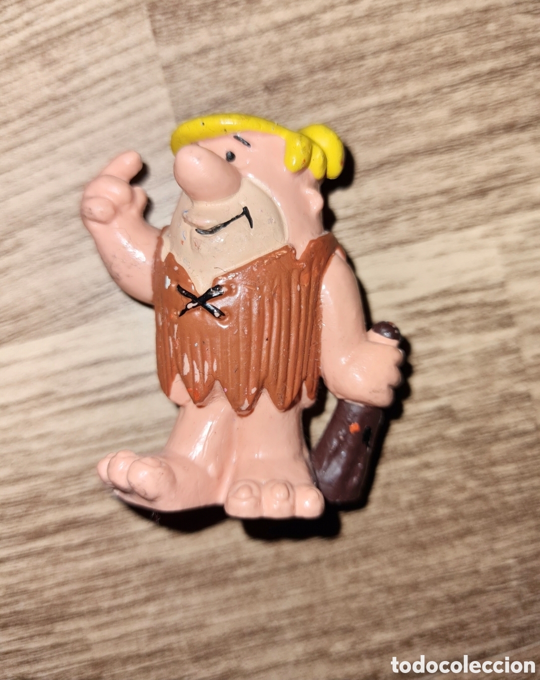 Figuras de Goma y PVC: Figura pvc goma Picapiedra Pablo M&aacute;rmol Bullyland 1994 mu&ntilde;eco colecci&oacute;n dibujos animados